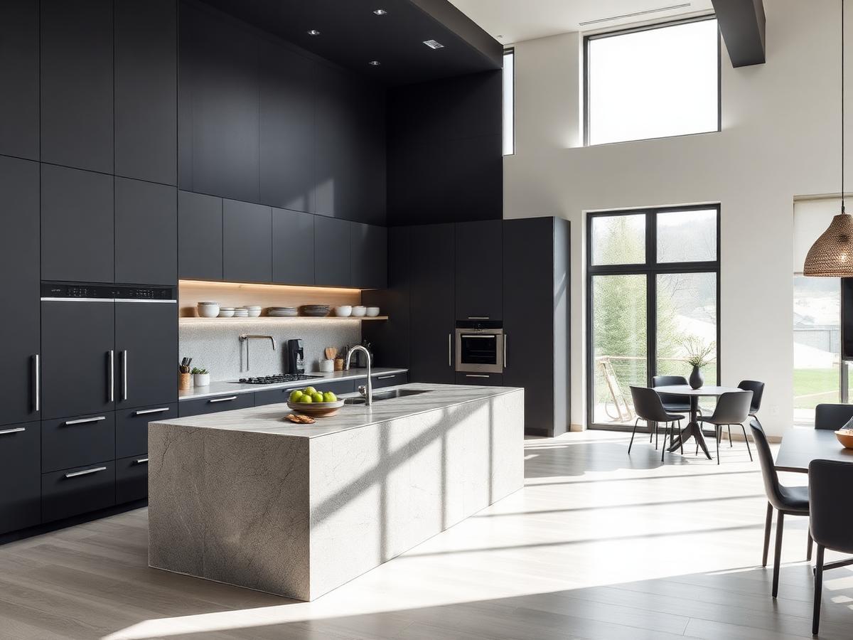 Cuisine contemporaine sur mesure
